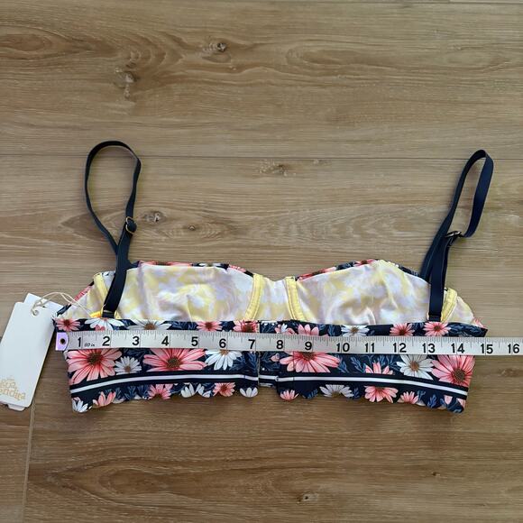 Agua Bendita Lauren Ross Bikini Top M - Picture 4 of 8